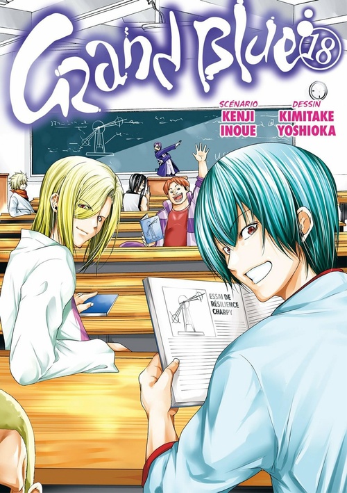Couverture ebook de Grand Blue - Tome 18 - Grand Blue, de Kenji Inoue