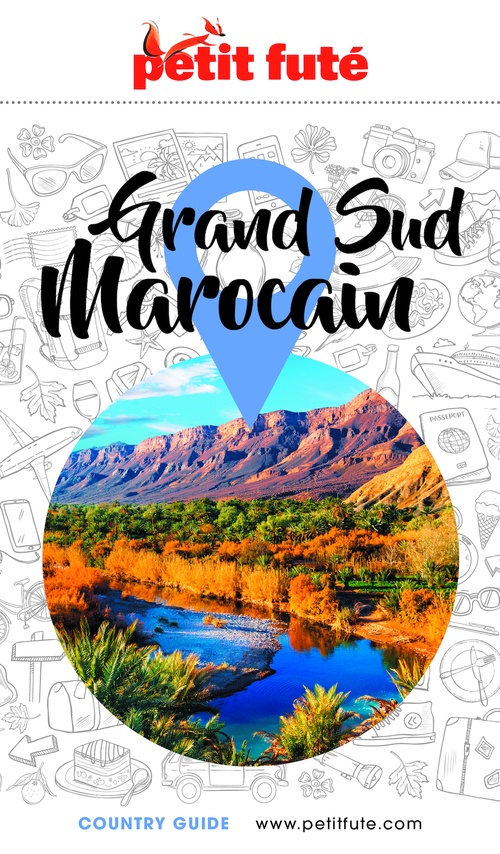 Couverture ebook de GRAND SUD MAROCAIN 2023/2024 Petit Futé, de Collectif petit futé