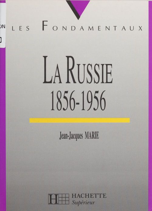 ebook cover of La Russie de 1855 à 1956, by Marie