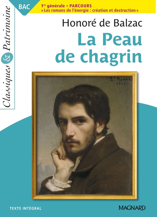 ebook cover of La Peau de chagrin - Bac Français 1re 2026 - Classiques et Patrimoine, by Honoré de Balzac