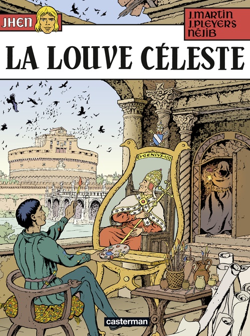 Couverture ebook de Jhen (Tome 20) - La Louve céleste, de Jacques Martin, Jean Pleyers, Néjib