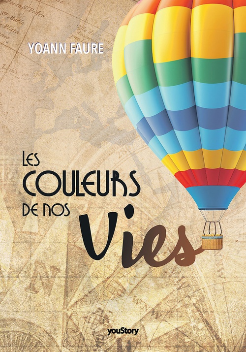 Couverture ebook de Les couleurs de nos vies, de Yoann Faure