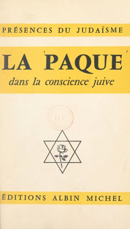 Couverture ebook de La Pâque dans la conscience juive, de Abraham A. Fraenkel