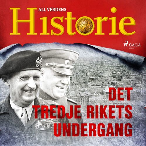 audiobook cover of Det tredje rikets undergang, by All Verdens Historie