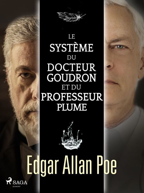 ebook cover of Le système du docteur Goudron et du professeur Plume, by Edgar Allan Poe