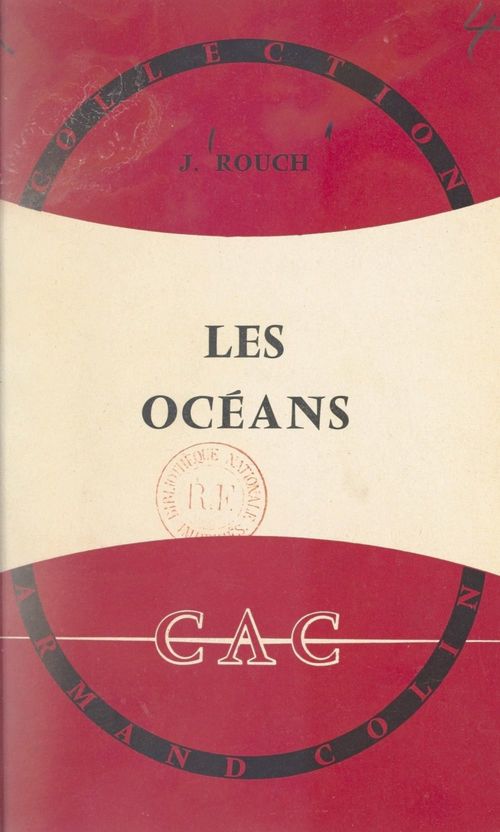 Couverture ebook de Les océans, de Jules Rouch