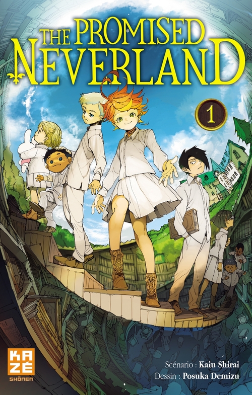 ebook cover of The Promised Neverland T01, by Posuka Demizu