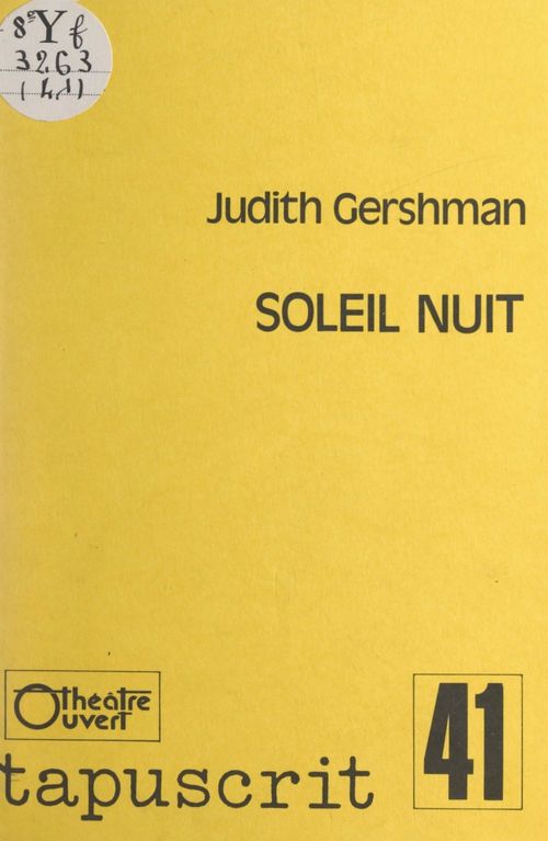 ebook cover of Soleil nuit, by Judith Gershman