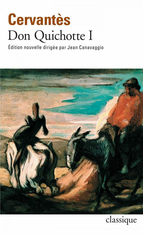ebook cover of Don Quichotte, by Miguel de Cervantès