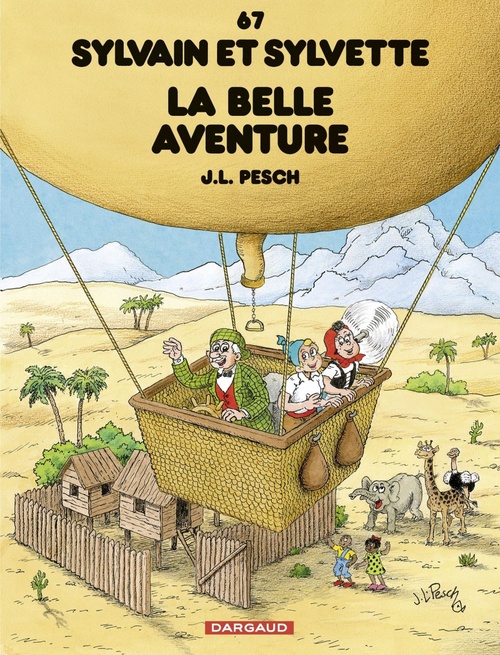 Couverture ebook de Sylvain et Sylvette - Tome 67 - La belle aventure, de Jean-louis Pesch