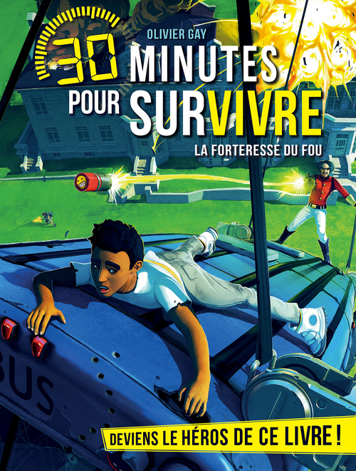 ebook cover of La Forteresse du fou, by Olivier Gay