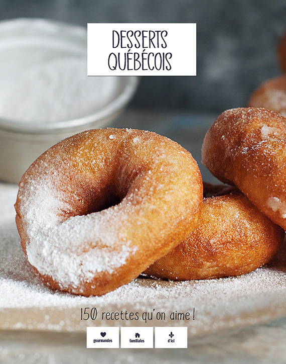 Couverture ebook de Desserts québécois, de Collectif Les Malins