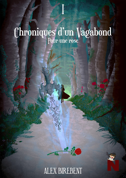 ebook cover of Chroniques d'un vagabond, by Alex Birebent