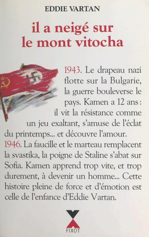 Couverture ebook de Il a neigé sur le Mont Vitocha, de Eddie Vartan