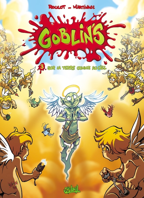 Couverture ebook de Goblin's T03 - Sur la terre comme au ciel, de Tristan Roulot