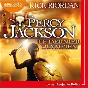 Couverture audiobook de Percy Jackson 5 - Le Dernier Olympien, de Rick Riordan, Mona De Pracontal
