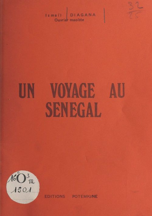 ebook cover of Un voyage au Sénégal, by Ismail Diagana