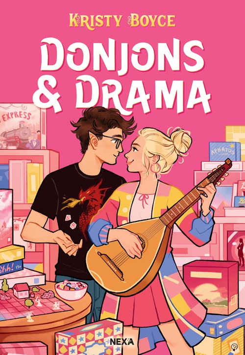 ebook cover of Donjons & Drama (e-book) - Tome 01 (e-book), by Kristy Boyce