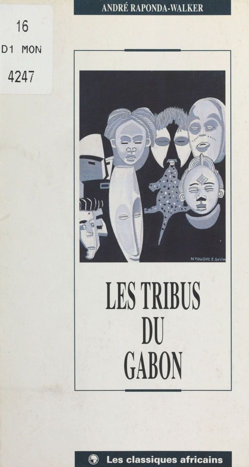 Couverture ebook de Les Tribus du Gabon, de Andre Raponda-Walker
