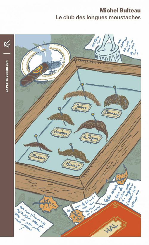 Couverture ebook de Le Club des longues moustaches, de Michel Bulteau