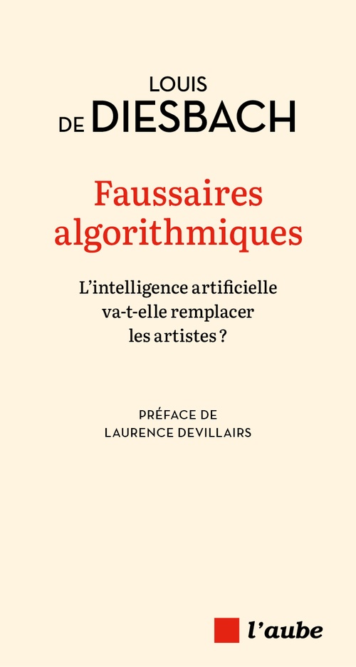ebook cover of Faussaires algorithmiques, by Louis  de Diesbach