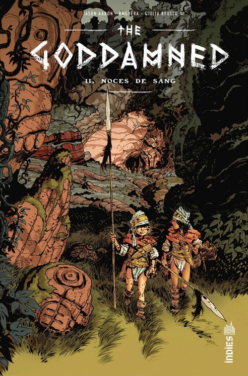 Couverture ebook de The Goddamned - Tome 2 - Noces de sang, de Giulia Brusco, Jason Aaron, R.M. Guéra