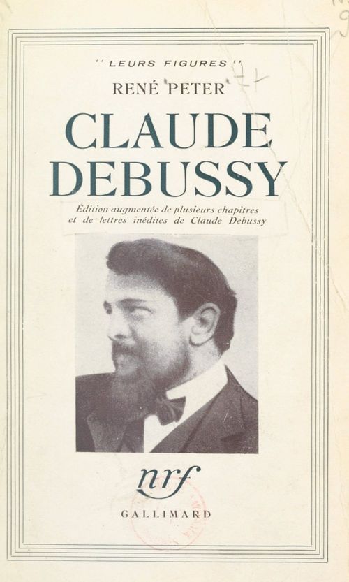 Couverture ebook de Claude Debussy, de Rene Peter