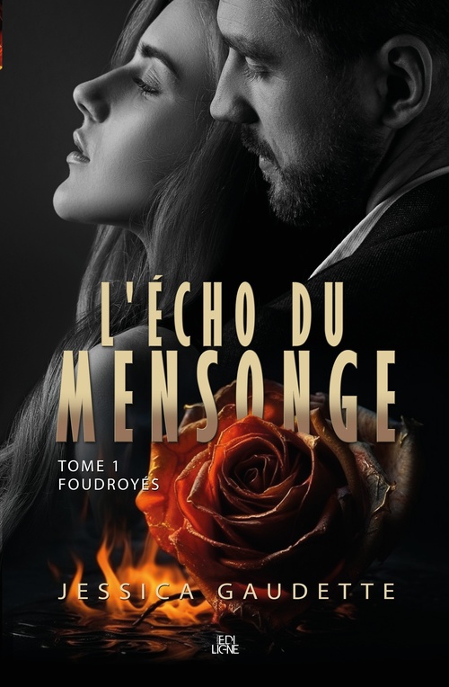 ebook cover of L'Écho du mensonge, by Jessica Gaudette