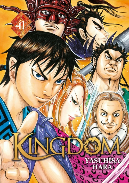 ebook cover of Kingdom - Tome 41, by Yasuhisa Hara, Riichirô Inagaki, Remi Buquet