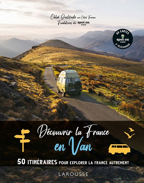 Couverture ebook de Découvrir la France en Van, de Chloé Guilfoyle, Chloé Ferrari