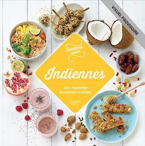 Couverture ebook de 100 recettes indiennes, de Collectif