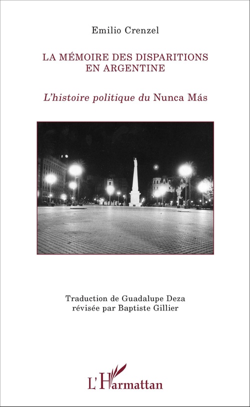 ebook cover of La mémoire des disparitions en Argentine, by Emilio Crenzel