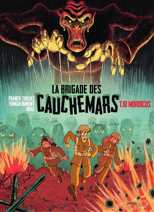 ebook cover of La Brigade des cauchemars - Tome 10 - Mordicus, by Franck Thilliez