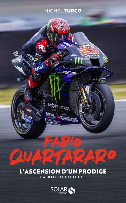 Couverture ebook de Fabio Quartararo - L'ascension d'un prodige, de Michel Turco