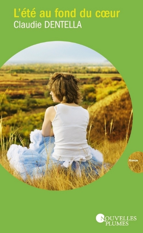 Couverture ebook de L'été au fond du coeur, de Claudie Dentella