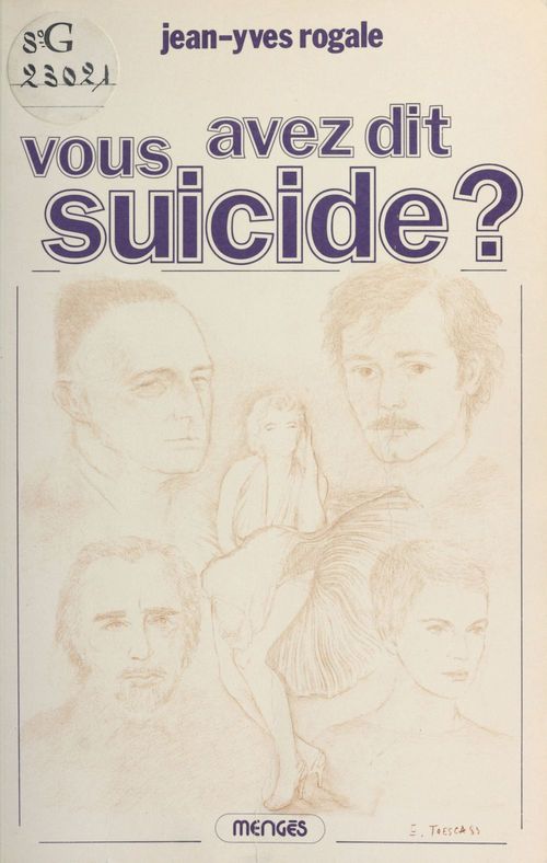 ebook cover of Vous avez dit suicide ?, by Jean-Yves Rogale