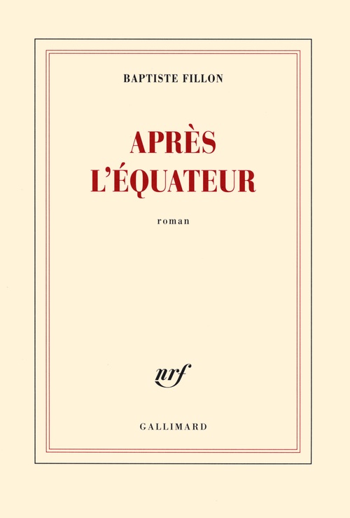ebook cover of Après l'équateur, by Baptiste Fillon