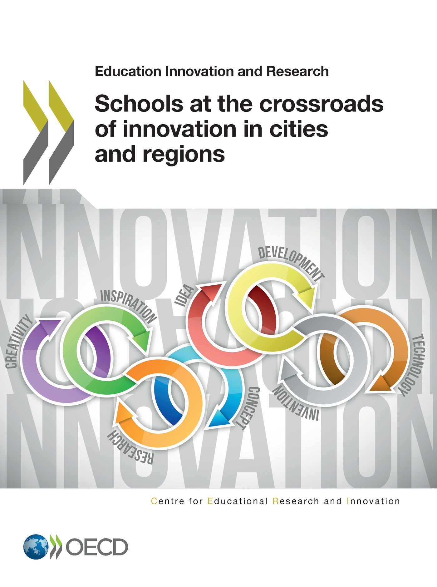 Couverture ebook de Schools at the Crossroads of Innovation in Cities and Regions, de Collectif