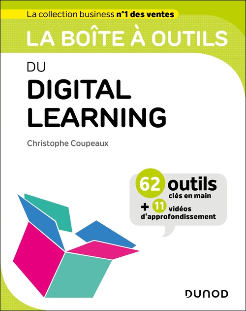 ebook cover of La boîte à outils du digital learning, by Christophe Coupeaux