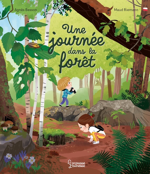 ebook cover of Une journée dans la forêt, by Agnès Besson