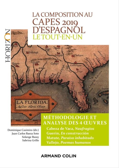 ebook cover of La composition au CAPES 2019 d'espagnol  - Le tout-en-un, by Dominique Casimiro