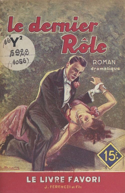 ebook cover of Le dernier rôle, by Max Dervioux