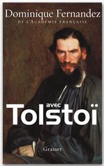 Couverture ebook de Avec Tolstoï, de Dominique Fernandez