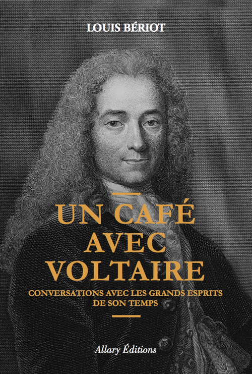 Couverture ebook de Un café avec Voltaire, de Louis Bériot