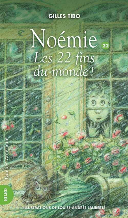 Couverture ebook de Noémie 22 - Les 22 fins du monde!, de Gilles Tibo