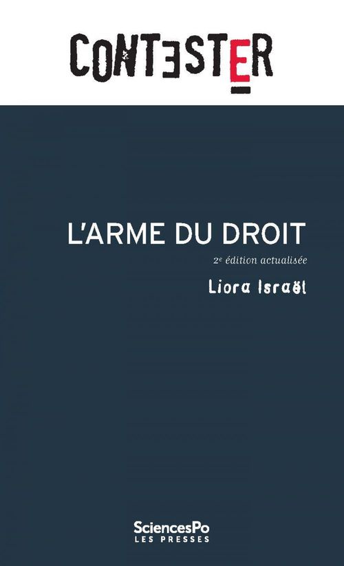 Couverture ebook de L'arme du droit, de Liora Israël