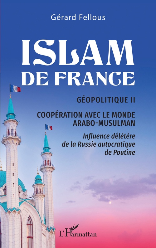 Couverture ebook de Islam de France, de Gérard Fellous