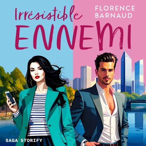 audiobook cover of Irrésistible ennemi, by Florence Barnaud