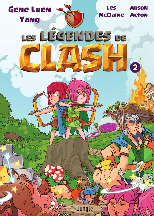 ebook cover of Les légendes de Clash - Tome 2, by Luen Gene Yang