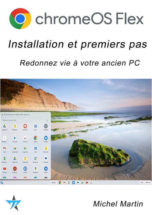 Couverture ebook de ChromeOS Flex, de Mediaforma Michel Martin